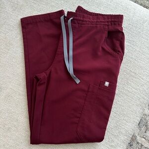 Figs Yola scrub pants and Casma scrub top